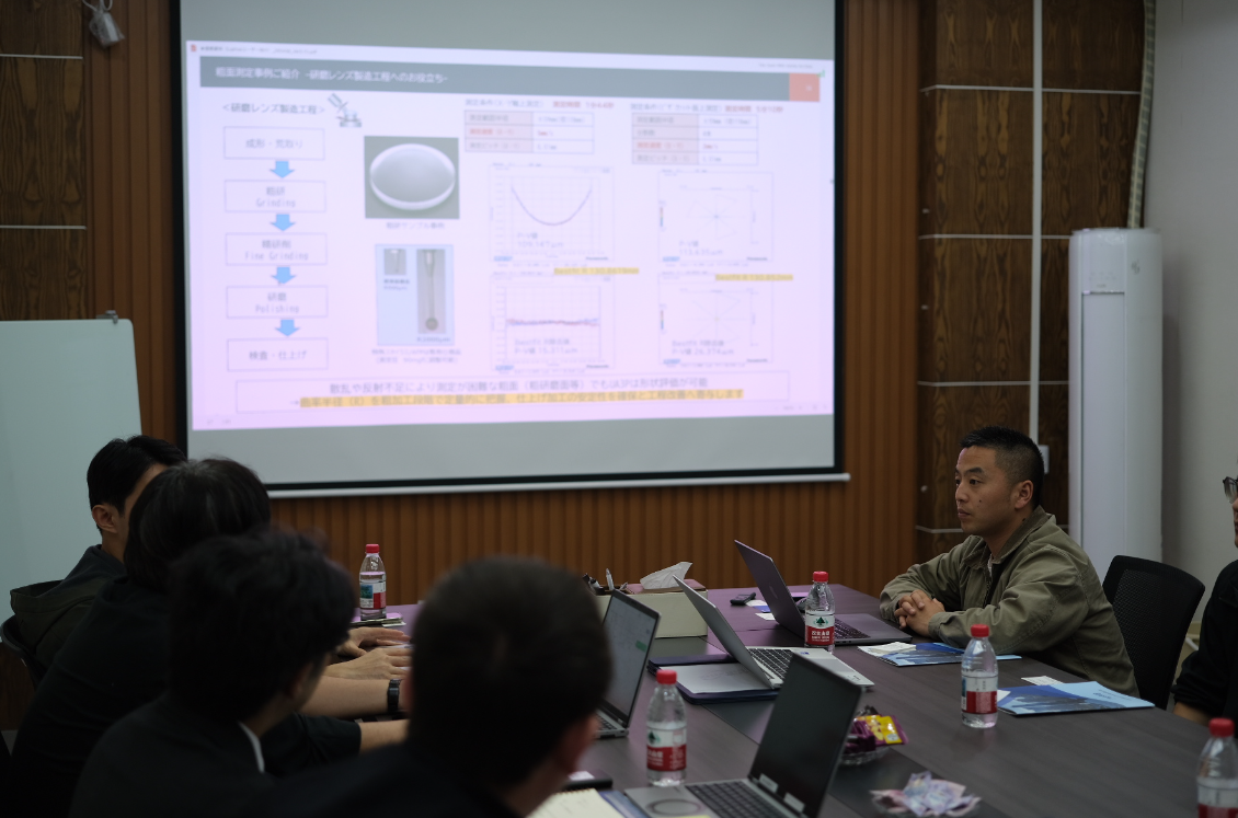 Verdieping van de expertise op het gebied van ultraprecieze metingen en het bevorderen van een nieuw industrieel ecosysteem: het Panasonic UA3P-team bezoekt Zhixing Optics voor uitwisseling en samenwerking.